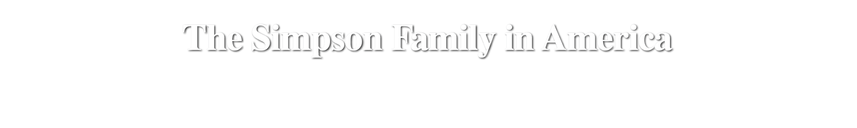 The Simpson Family in America 